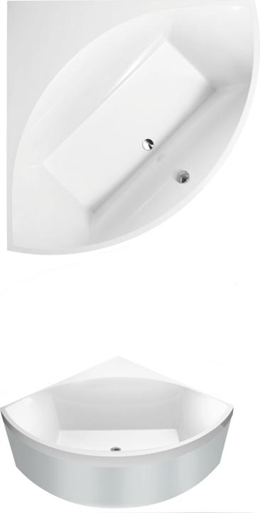 Image du produit Villeroy & Boch V&B baignoire encastrée SQUARO coin 1450x1450mm blanc (240 l, 145 cm, 145 cm)