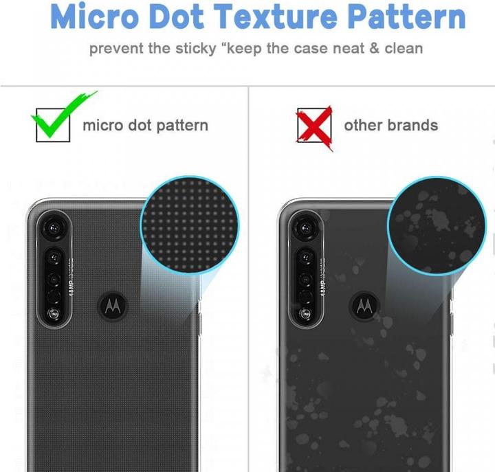 Produktbild Screenguard Motorola Moto G8 Plus Flexible TPU Clear Case (Motorola Moto G8 Plus)