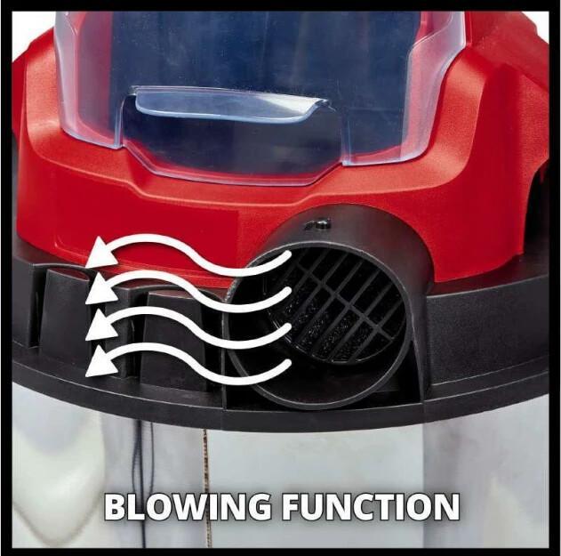 Actual product image Einhell TC-VC 18/20 Li S Solo (Wet dry vacuum cleaner)