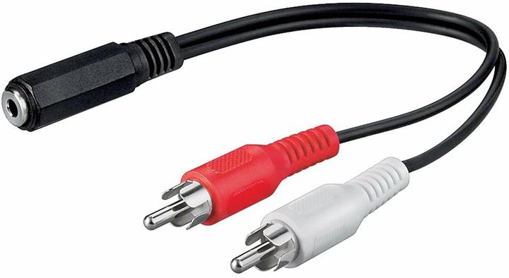 Actual product image Goobay Stereo cable 3.5 mm - Cinch (Headset adapter)