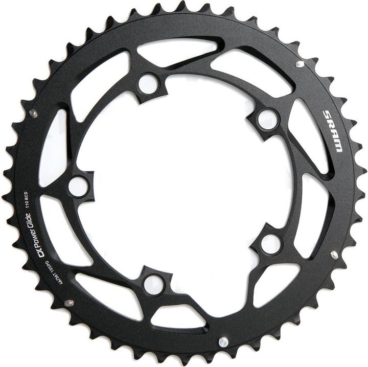 Sram Road Kettenblatt 110mm Aluminium 10-fach S-PIN für 46-36T (46)