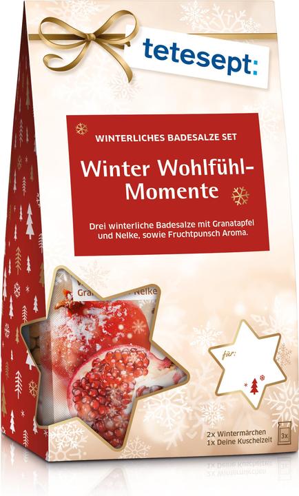Immagine prodotto Tetesept Set Momenti di benessere invernali 3x60g (Sali da bagno)