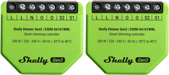 Actual product image Shelly Unterputz-Dimmer Gen3, 2 Stück