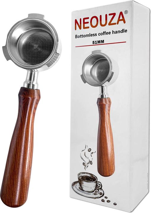Produktbild Neouza Espresso Bodenloser Siebtraeger 51mm