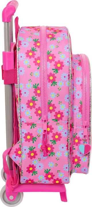 Actual product image Ravensburger School rucksack with wheels Trolls Pink 26 x 34 x 11 cm