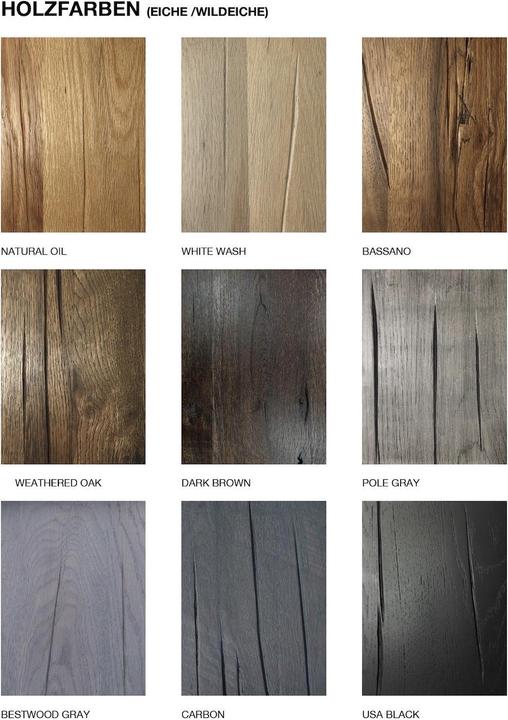 Produktbild zz_ArchivedByPCD_Mutoni wood Massivholz Bank Edmonton - Wildeiche rustikal (120 cm)