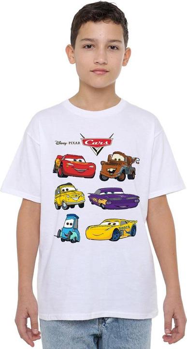 Actual product image Cars Childrens/Kids Characters T-Shirt (152, 158)