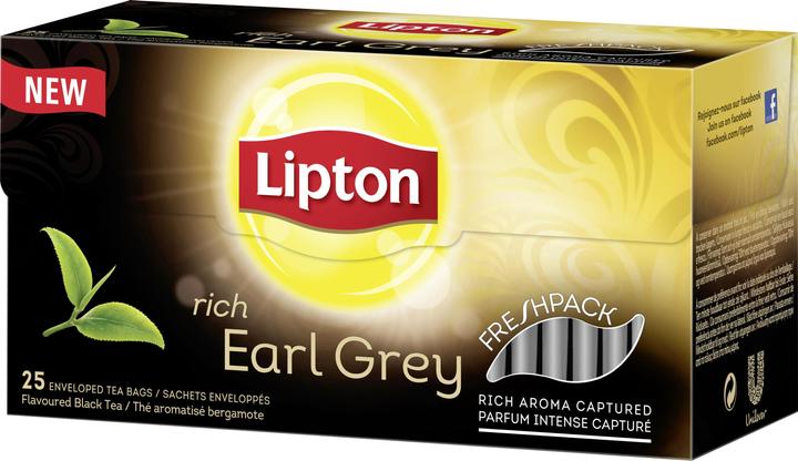 Actual product image Lipton Tea Bag Rich Earl Grey Tea (40 g)