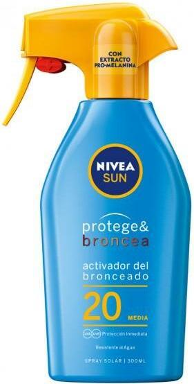 Immagine prodotto NIVEA SUN PROTEGE&BRONCEA pistola SPF30 270 ml (Spray solare, SPF 30, 270 ml)