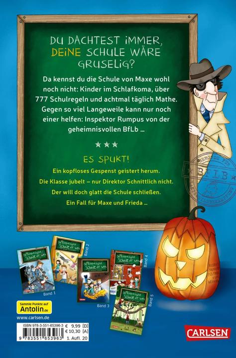 Image du produit L'école la plus ennuyeuse du monde 6 : L'heure des sorcières (Sabrina J. Kirschner, Monika Parciak, Allemand)