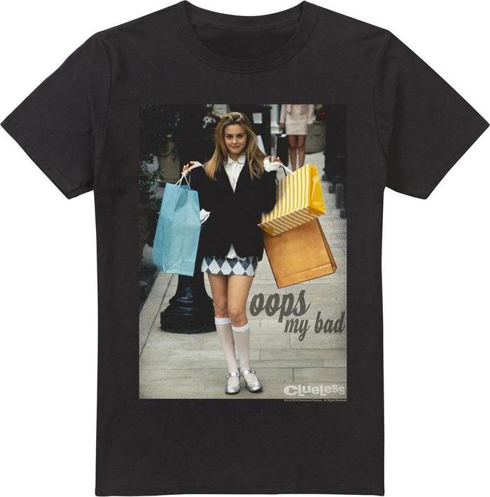 Actual product image Clueless Mens Oops My Bad T-Shirt (M)