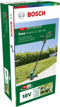 Actual product image Bosch Home & Garden Easy GrassCut 18V-26 (Plastic knives)
