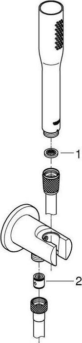 Image du produit Grohe Euphoria Cosmopolitan Stick Set de support mural
