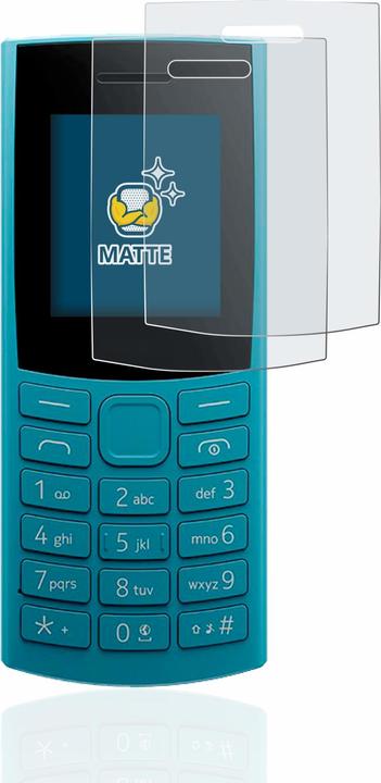 Actual product image BROTECT Anti-glare screen protector matt (2 Piece, Nokia 110 4G (2023))