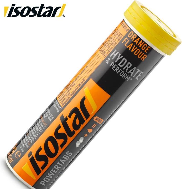 Actual product image Isostar Power Tabs (Orange, 10 pcs., 120 g)