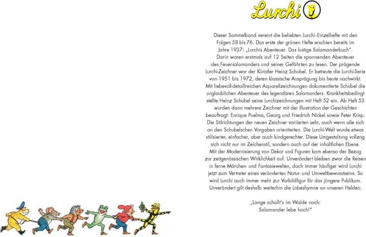 Produktbild Lurchis Abenteuer 4: Das lustige Salamanderbuch (Deutsch, Olaf Sveistrup, 2020)