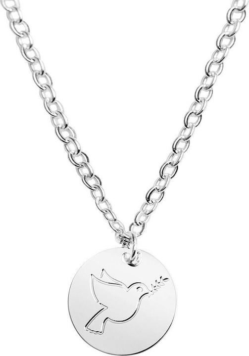 Image du produit Crystals Bracelet de cou "Bless you", tige de paix argentée