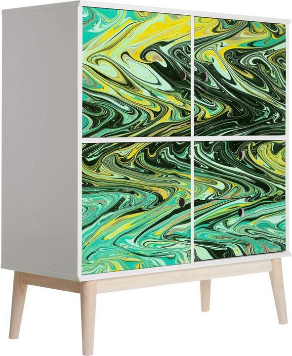 Produktbild Trenddeko Farbwellen (150 x 100 cm)