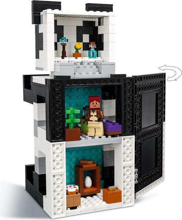 Produktbild LEGO Das Pandahaus (21245, LEGO Minecraft)