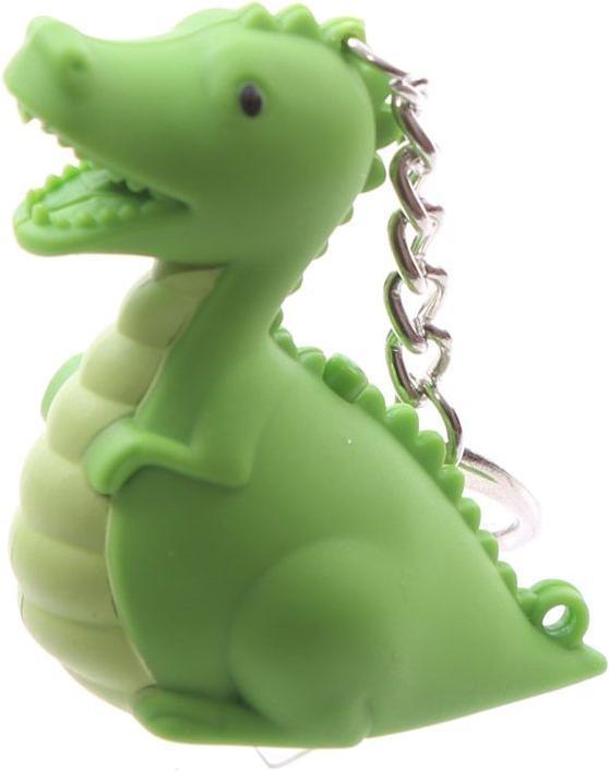 Actual product image Roost Keychain Dino KEY59 LED 10x2.5x4cm
