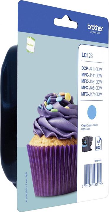 Actual product image Brother Lc-123c (C)