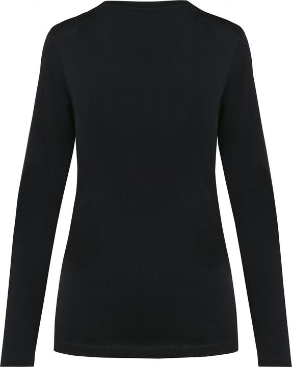 Immagine prodotto Kariban T-shirt da donna suprima con scollo a V e manica lunga (L)