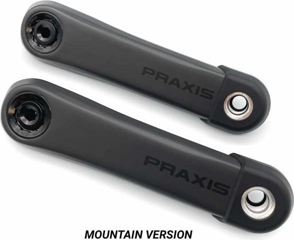 Actual product image Praxis works eCrank Carbon M30 crankarms for Specialized SL 1.1 MTB