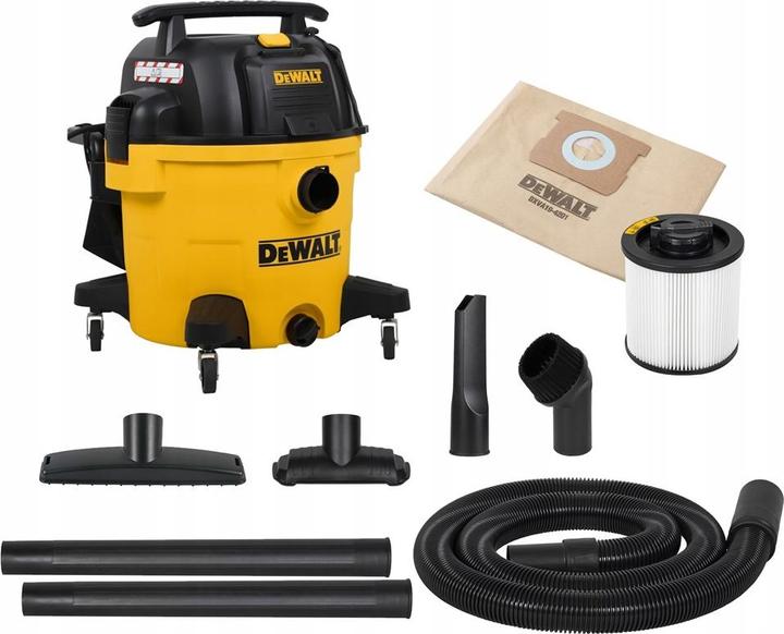 Produktbild DeWalt Odkurzacz sucho/mokro 34L z gniazd.elek AT-DXV34PTA (Nass-Trockensauger)