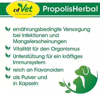 Image du produit cdVet PropolisHerbal (Adulte, 1 pcs, 45 g)