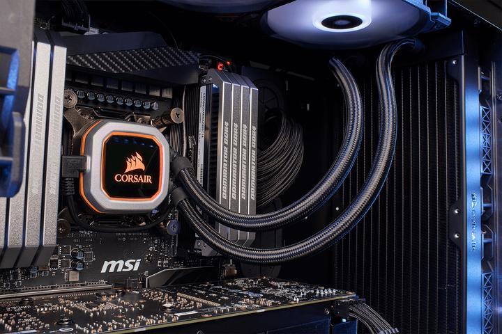 Actual product image Corsair H115i Pro