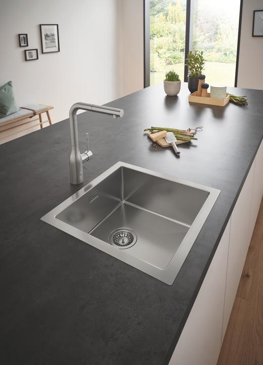 Immagine prodotto Grohe K700 Edelstahlspüle (Lavello sottopiano, 46.40 cm, 46.40 cm)