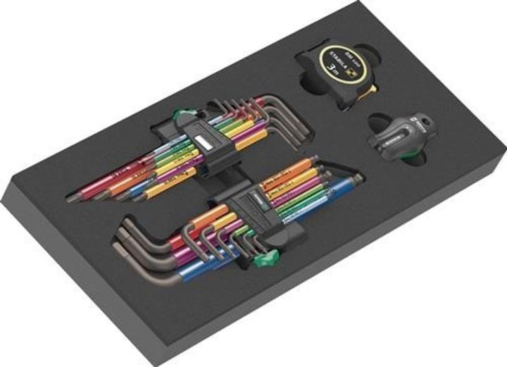 Wera 9740 Foam insert L-key set 1