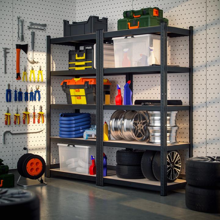 Actual product image Monzana Heavy Duty Shelving
