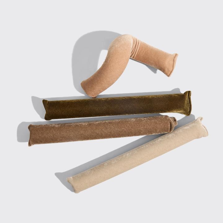 Actual product image Kitsch Lockenwickler Velvet Flexi Stäbe Eukalyptus 4er Set