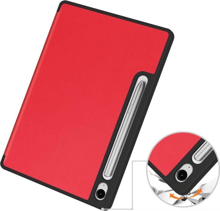 Image du produit Cover-Discount Galaxy Tab S9 / S9 FE - Smart Case silicone rouge (Galaxy Tab S9)
