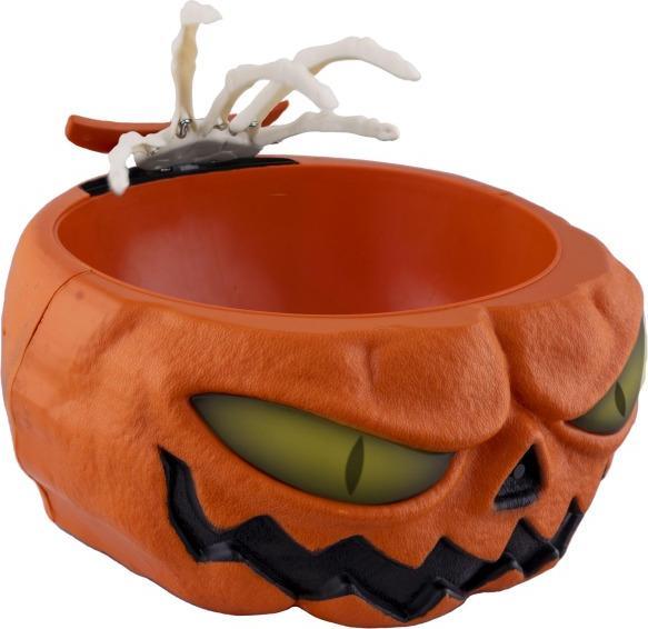 Immagine prodotto Funny Fashion Ciotola per caramelle di Halloween con mano di scheletro