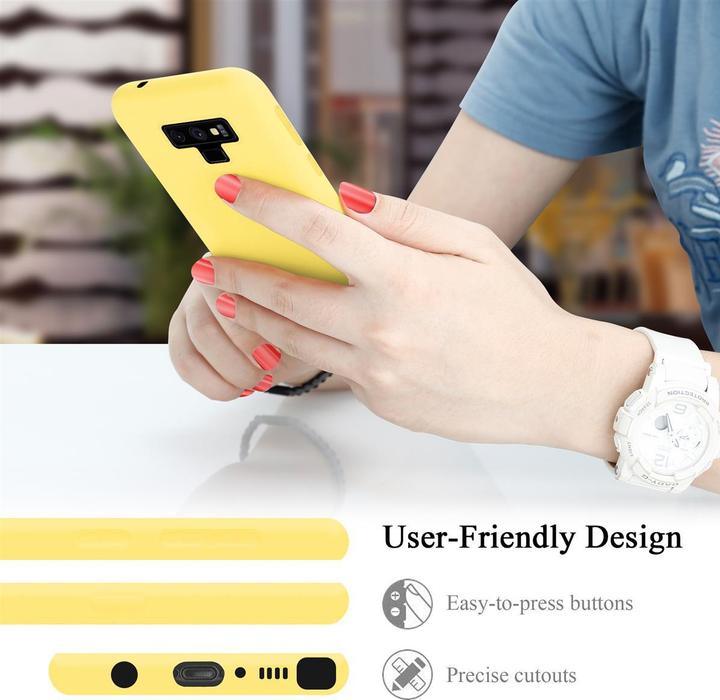 Immagine prodotto Cadorabo Copertura della cassa del silicone liquido TPU (Samsung Galaxy Note 9)