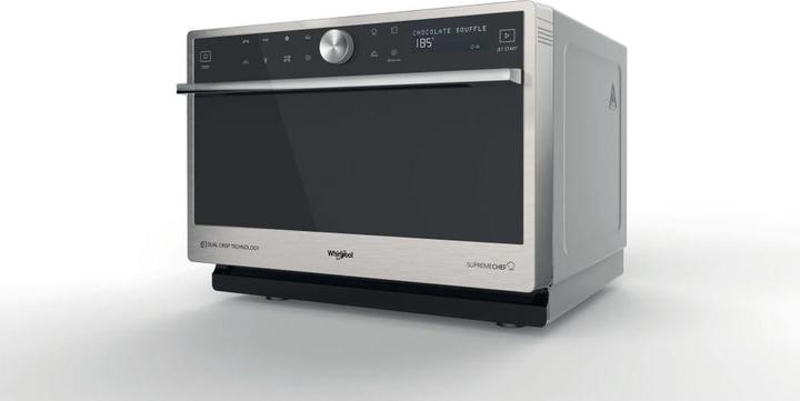 Produktbild Whirlpool MWSC 9133 SX Kombi-Mikrowelle mit flacher Oberfläche 33 L 1000 W Schwarz, Edelstahl (33 l)