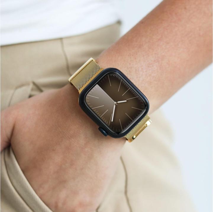 Produktbild Vonmählen Milanese-Armband 2 für Apple Watch 42 44 45 49 mm gold (Edelstahl)