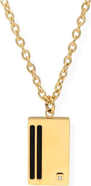 Carat Men's Classic Diamond (Edelstahl, 50 cm)