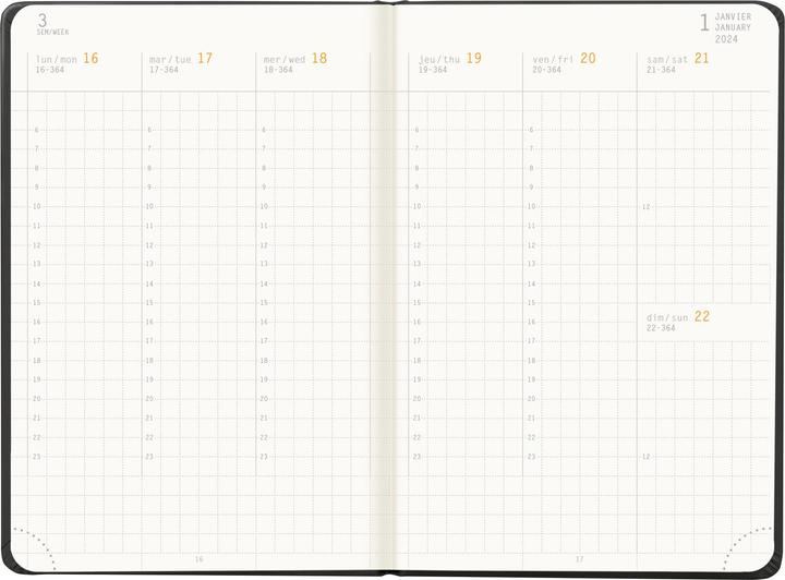 Actual product image Rhodia Webplanner 2024 (10 x 15 cm)