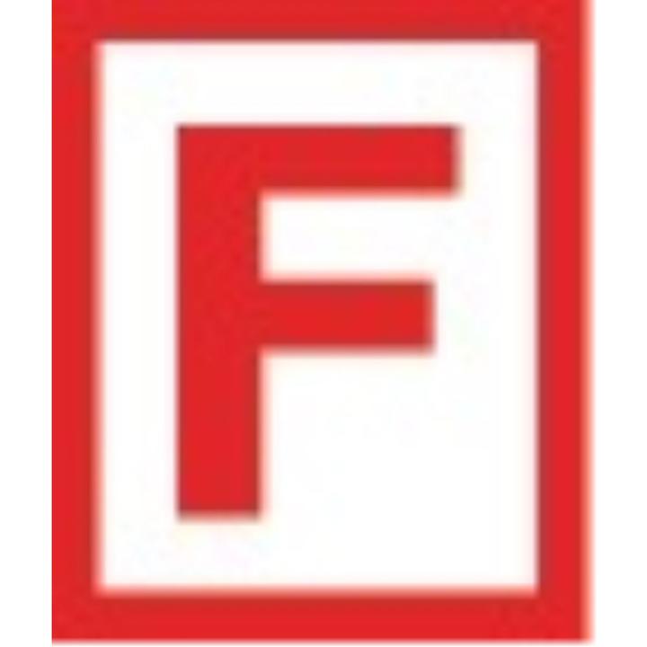 Image du produit FSB Pièce de perçage de poignée anti-feu 06 1076 Acier inoxydable 6204 Carré droit 9 mm (Poignée de porte)