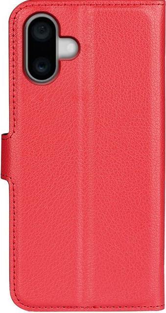 Actual product image MU Classic Litchi Leather Bookcover Series (Apple iPhone 16 Plus)