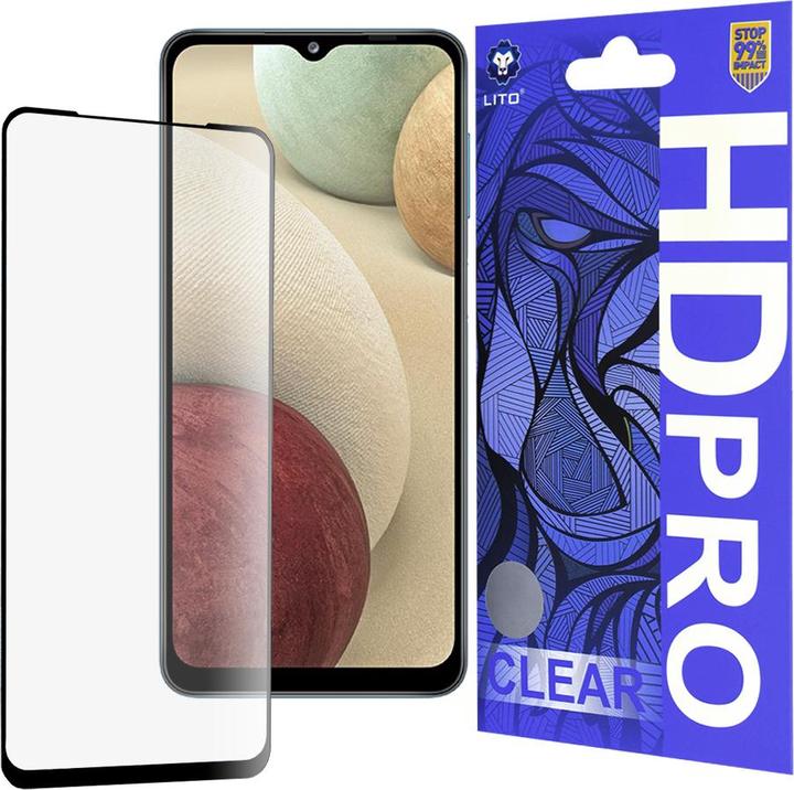 Produktbild Lito - HD Pro Clear - Samsung Galaxy A12 - Black (1 Stück, Samsung Galaxy A12, Samsung Galaxy A32 5G, Samsung Galaxy M02, Samsung Galaxy A12 Nacho, Samsung Galaxy A02, Samsung Galaxy M12)