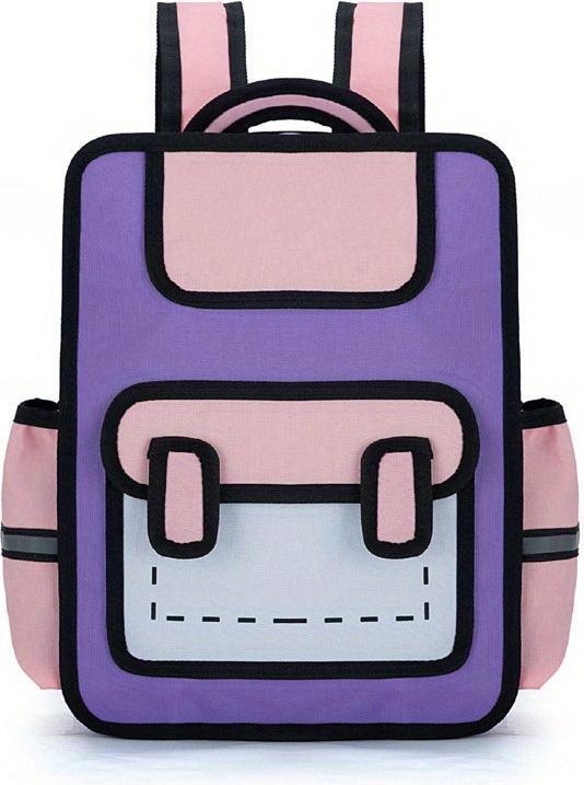 Only-Bags.Store Neue niedliche Cartoon Anime Rucksack, einzigartige Schulranzen für Studenten