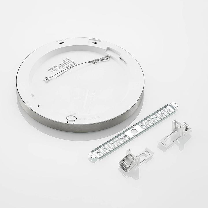 Actual product image Prios Aureka LED ceiling lamp, recessed, 22.5 cm (1500 lm, E12)