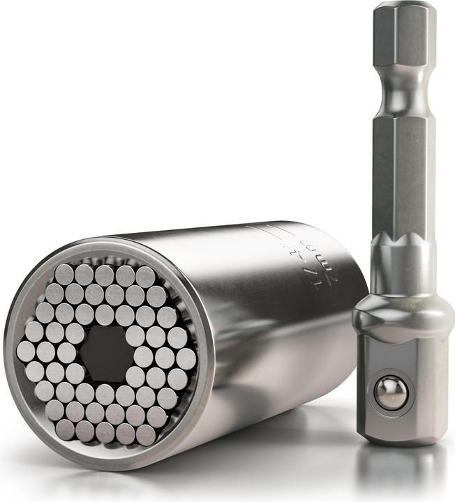 Image du produit Brandson Clé à douille, Clé universelle, Adaptateur de douille multifonctions Bit, Noix universelle 7-19mm +