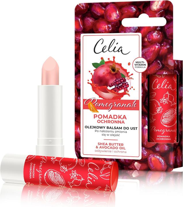 Produktbild Celia Pomegranate Protective Lipstick (Pflegestift)