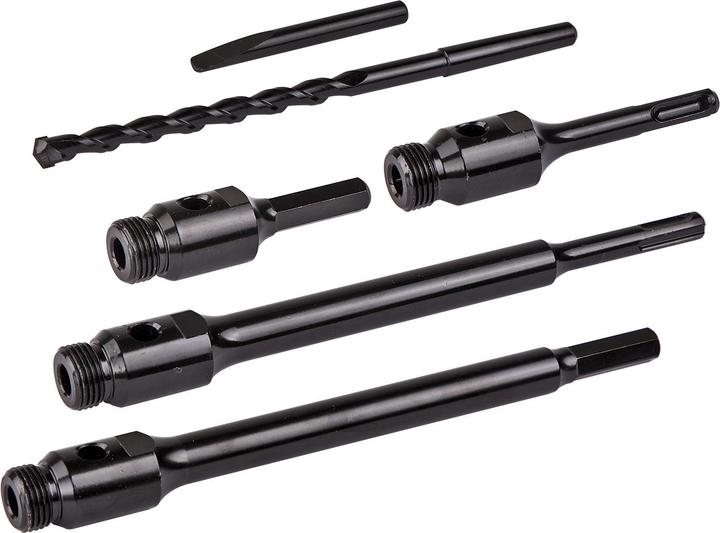 Image du produit Dema Jeu de couronnes de forage HM 11 pcs. avec trolley (72 mm, 83 mm, 112 mm, 132 mm)