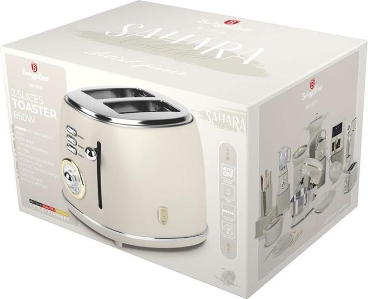 Actual product image BerlingerHaus Haus Toaster matt cream Sahara Collection